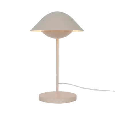 lafabryka.pl Beżowa lampa stołowa Freya - Nordlux, metalowa 2213115009